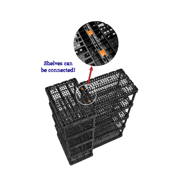 12'' W Plastic Shelving Unit