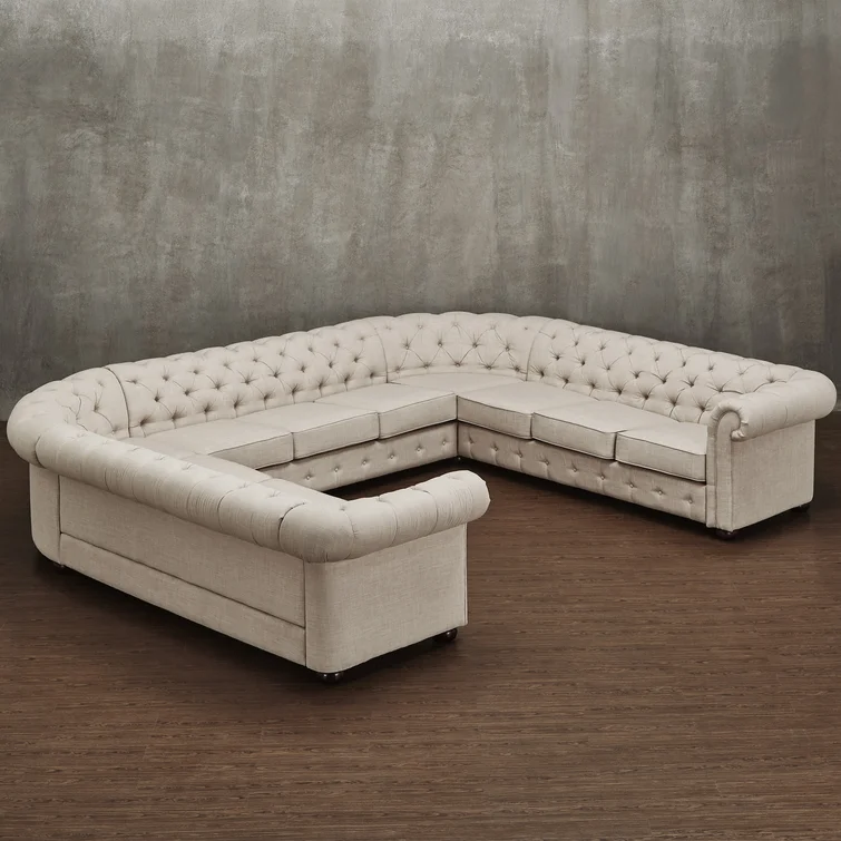 Huskins 11 - Piece Upholstered Sectional