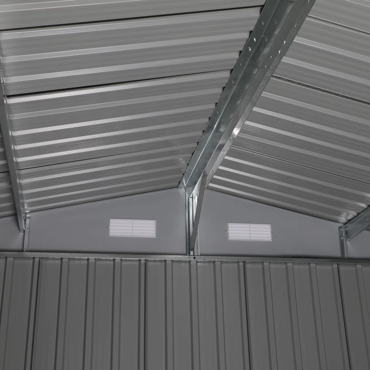 10 ft. W X 8 ft. D Metal Storage Shed