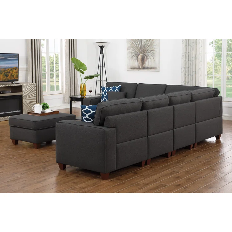 Lecanto 7 - Piece Upholstered Sectional