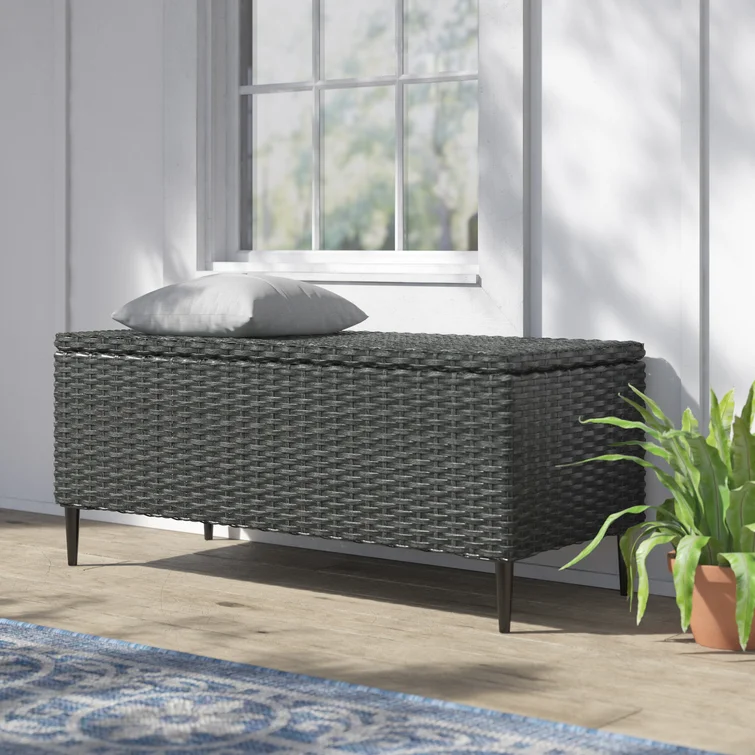 Wade Logan® Statesboro 42'' W Water Resistant Deck Box