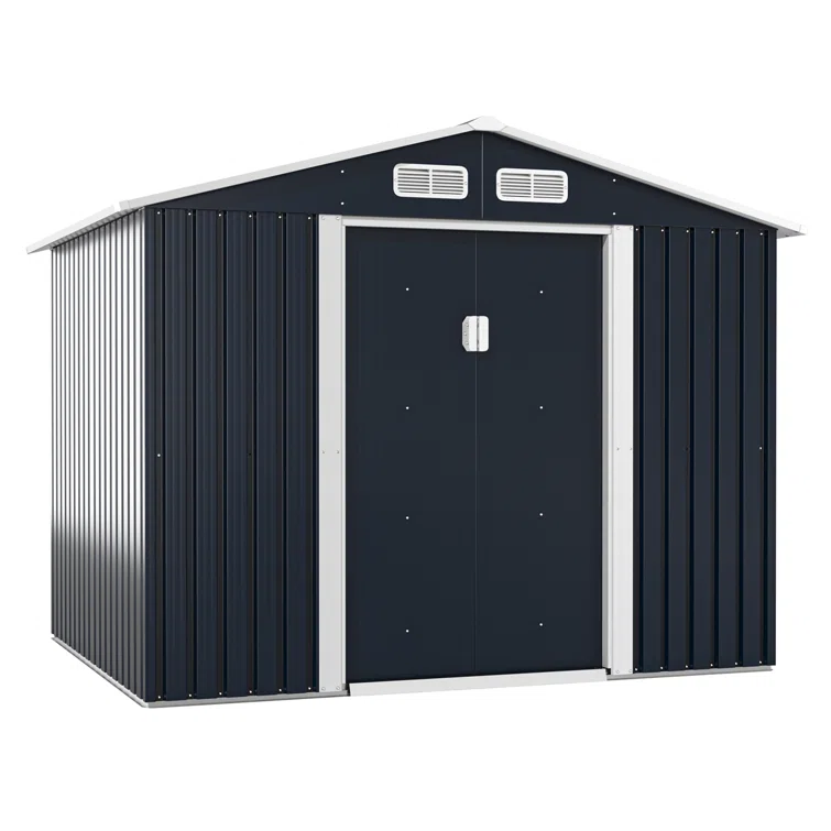 6.75 ft. W x 8.5 ft. D Metal Storage Shed