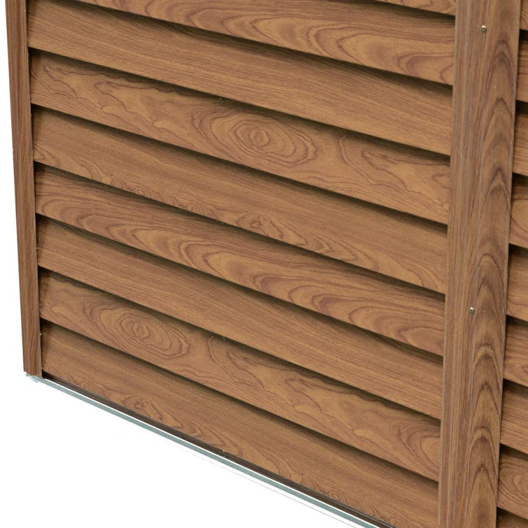 8 ft. W x 6 ft. D Stainless Steel Tool Shed