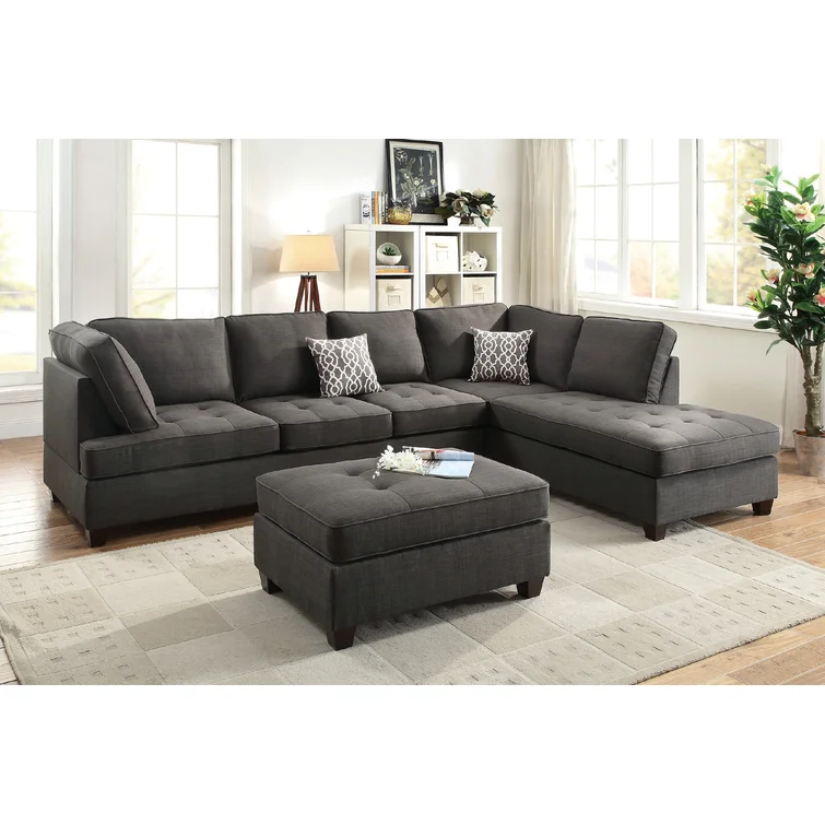 2 - Piece Upholstered Sectional