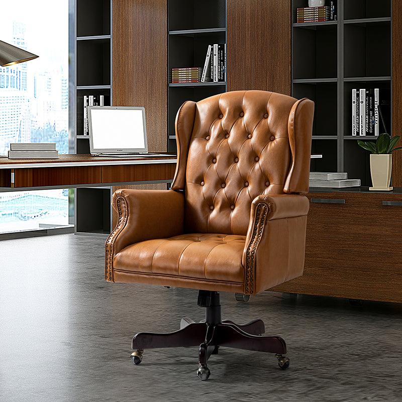 Esteban Vegan Leather Executive Office Chair