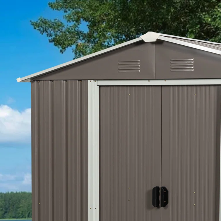 6 ft. x 4 ft. Metal Tool Shed