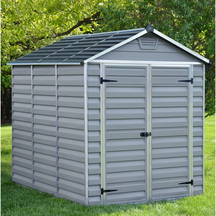 Skylight 6 Ft. W x 7.5 Ft. D Polycarbonate Storage Shed