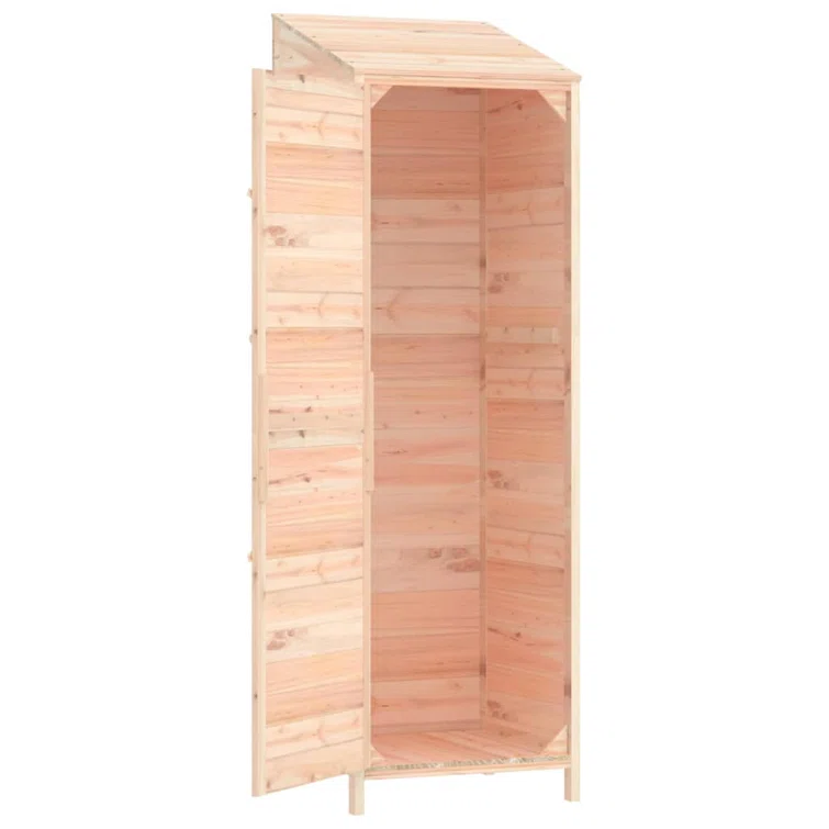 VidaXL Outdoor Storage Shed Garden Shed Wooden Storage Shed Solid Fir Wood