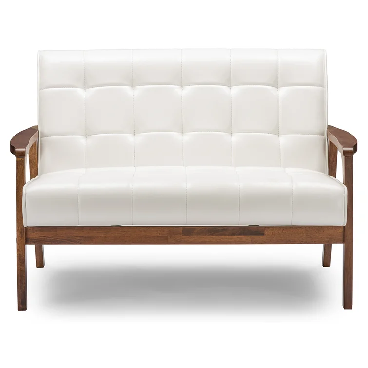 Tyreese 44.75'' Faux Leather Loveseat