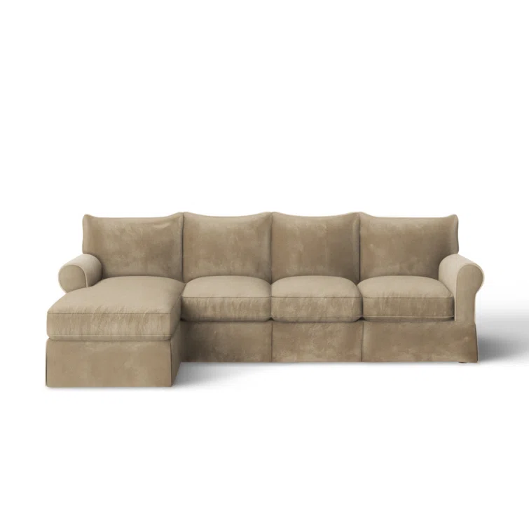 Bircham 2 - Piece Slipcovered Sectional
