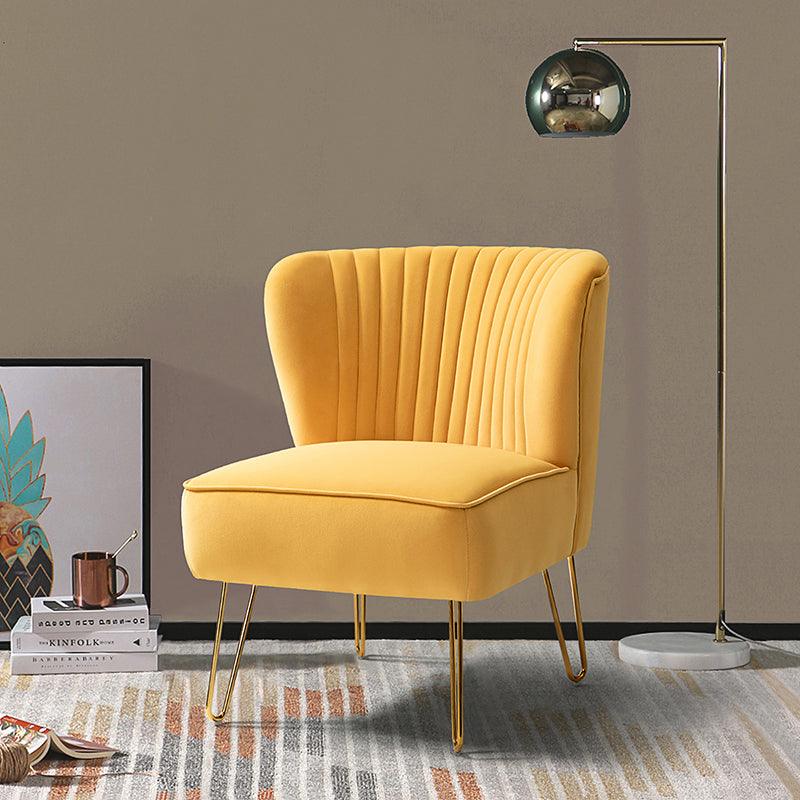 Ainhoa Velvet Tufted Back Side Chair