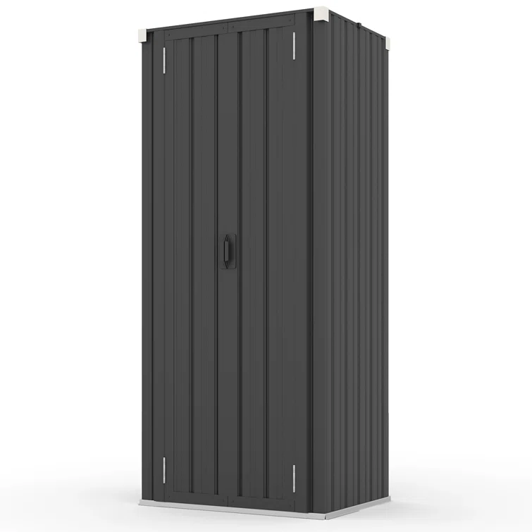 Stetsonville Metal Single Storage Cabinet ( 69.9'' H x 29.9'' W x 21.9'' D)