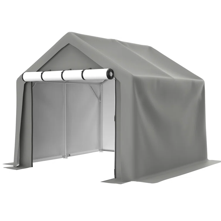 8 Ft. W x 8 Ft. D Portable Storage Shed Tool Shed