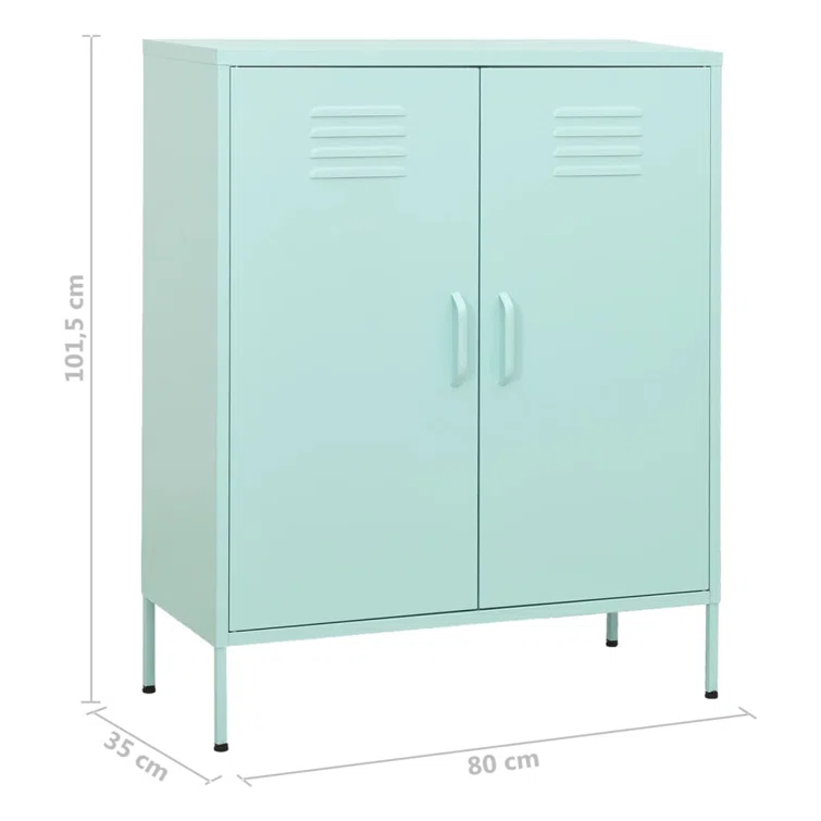 Storage Cabinet Freestanding Drawer File Cabinet for Home Office Steel