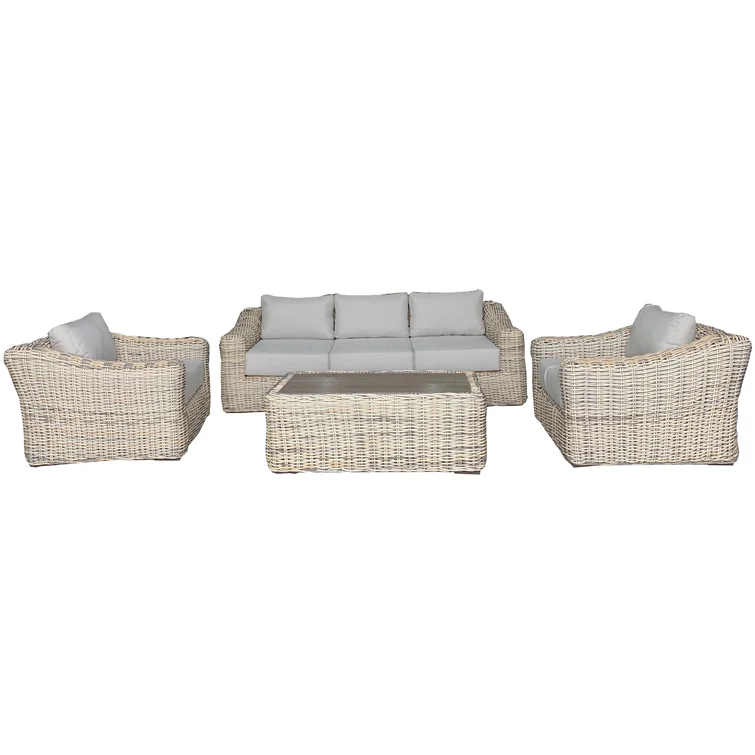 Sommer 5 - Person Outdoor Seating Group with Cushions