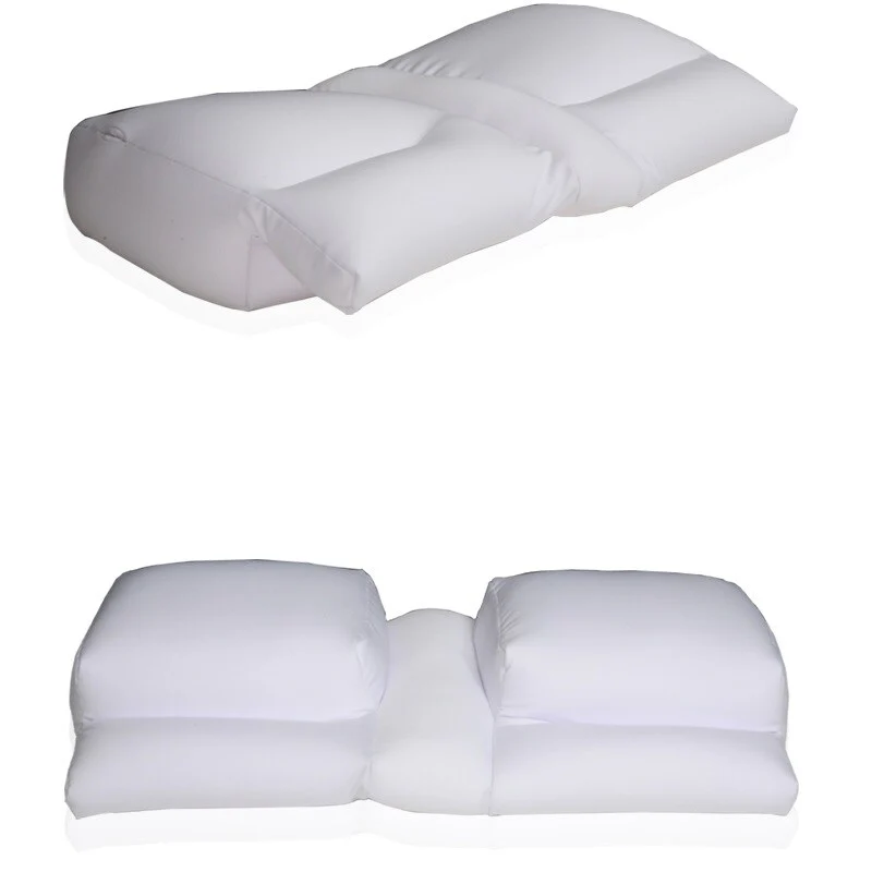Better Sleep Cloud Microbead Pillow Cover - Improves Hand and Arm Circulation - Bed Pillow, White