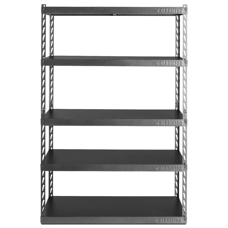 48" Wide EZ Connect Rack With Five Deep Shelves