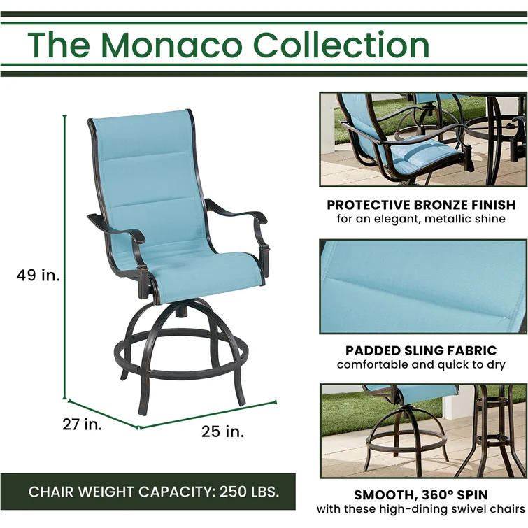 Mikera 6 - Person Round Outdoor Dining Set