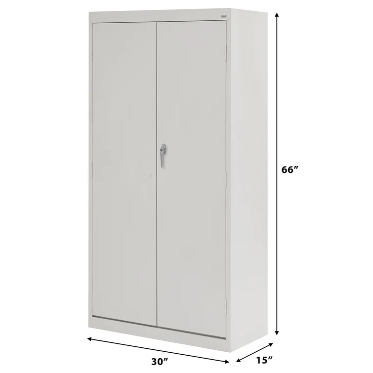 Steel Single Storage Cabinet ( 66'' H x 30'' W x 15'' D)