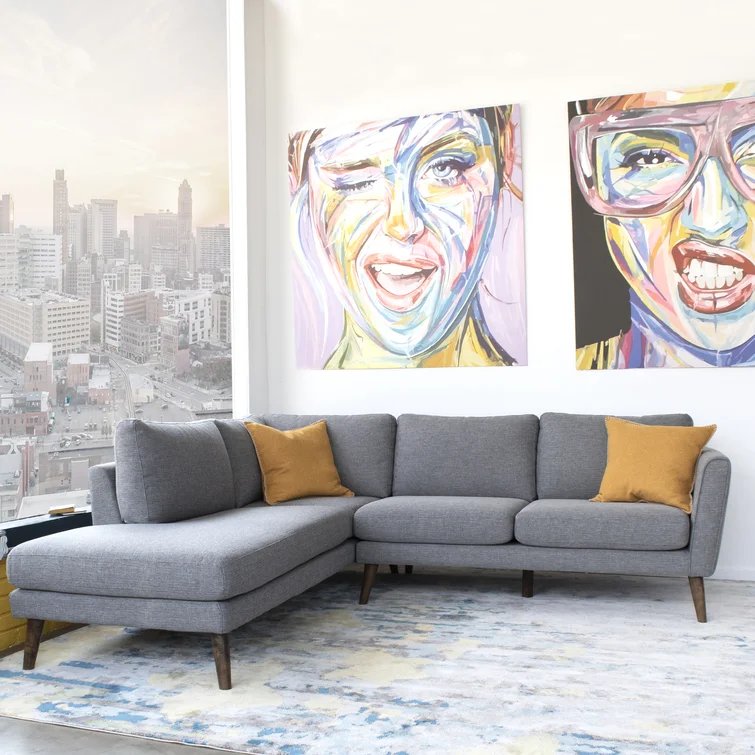 Tollison 2 - Piece Upholstered Sectional