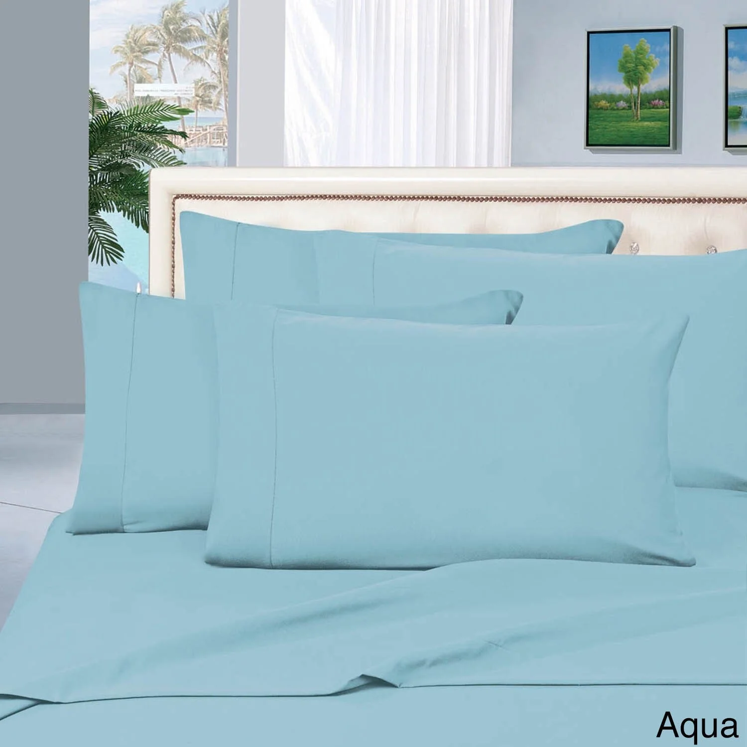 Elegant Comfort Luxury 6-piece Wrinkle Resistant Silky Soft Bed Sheet Set