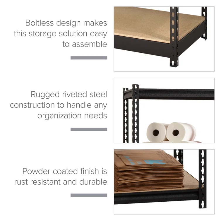 Iron Horse 2300 Riveted Steel Shelving