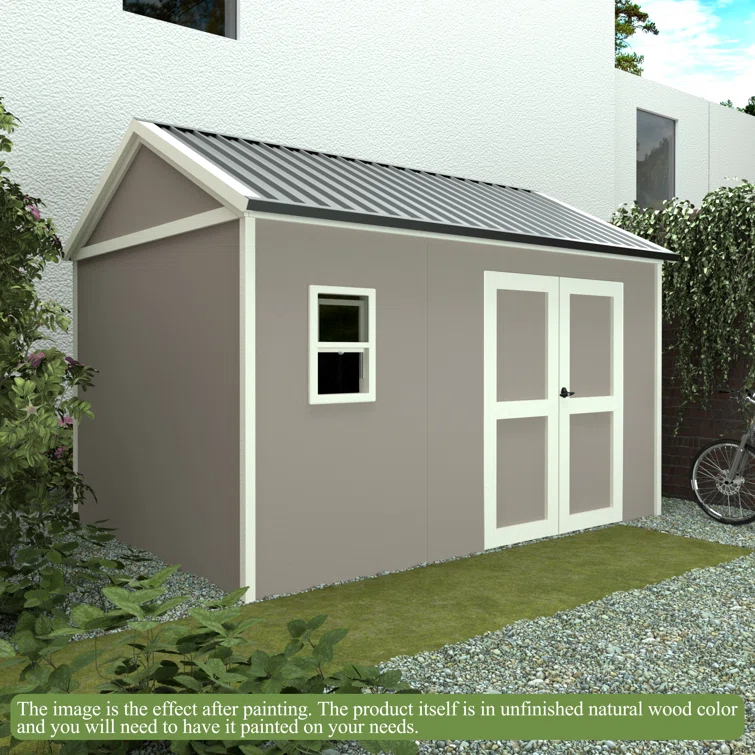Wood Storage Shed