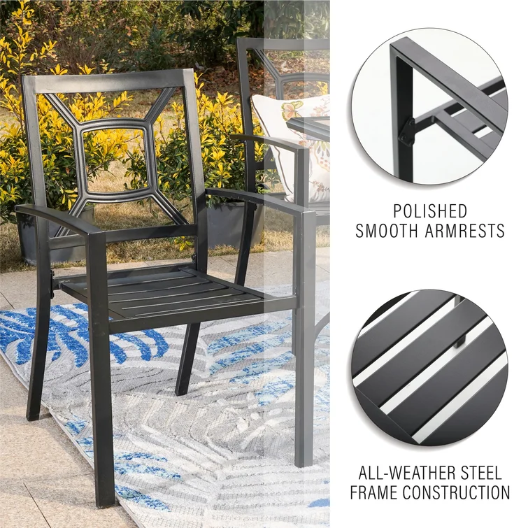 Alyah 4 - Person Square Outdoor Dining Set