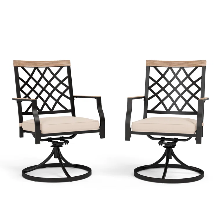 Alyah 4 - Person Square Outdoor Dining Set with Cushions