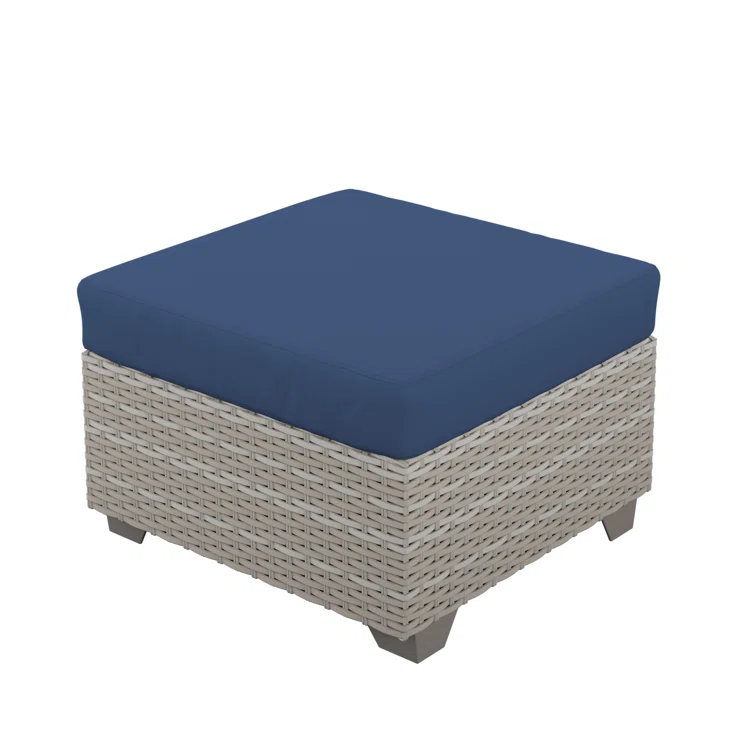 Bannister Fairmont 10 Piece Outdoor Sectional Seating Group with Cushions and Storage Coffee Table