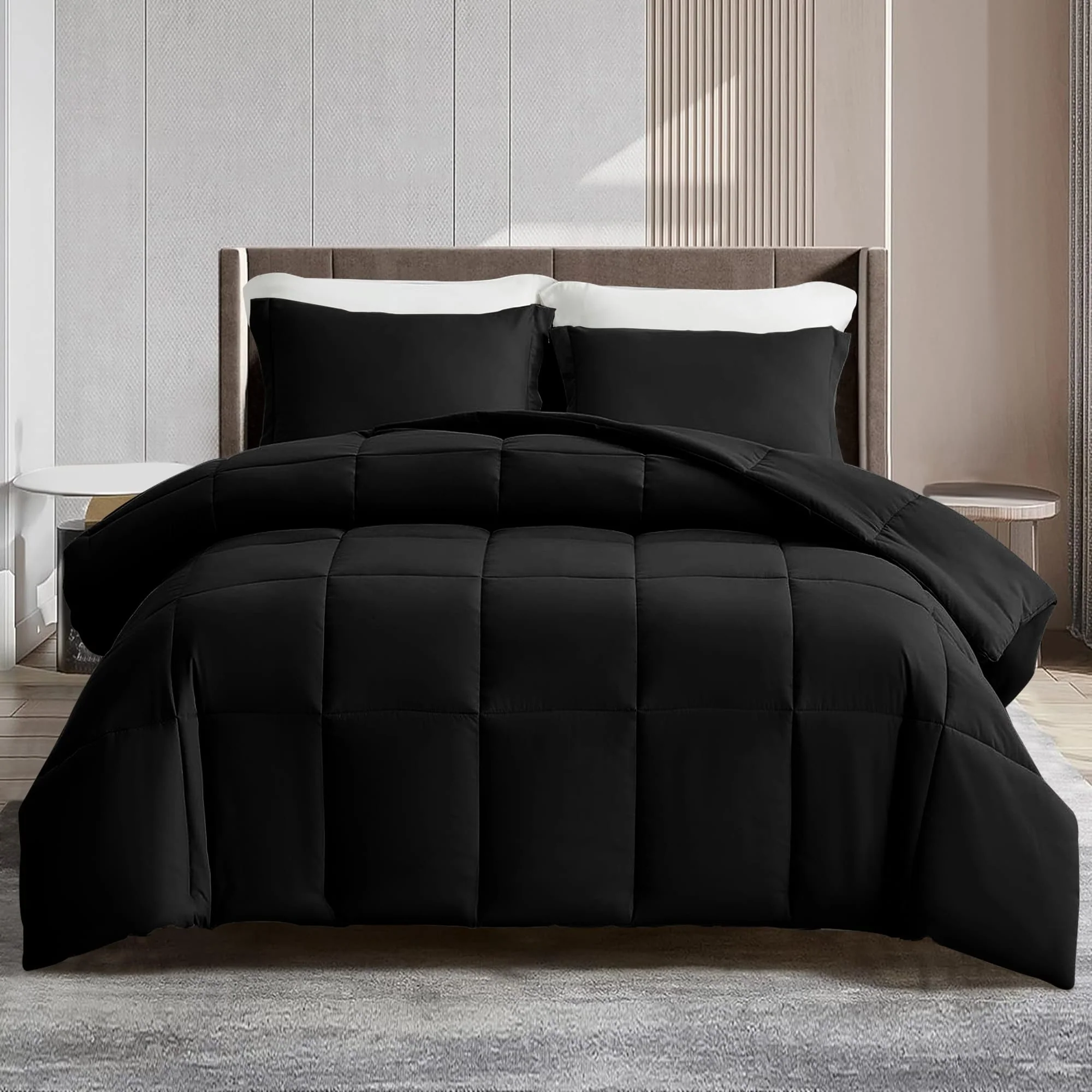 Down Alternative Comforter All Season Duvet Insert with Corner Tabs