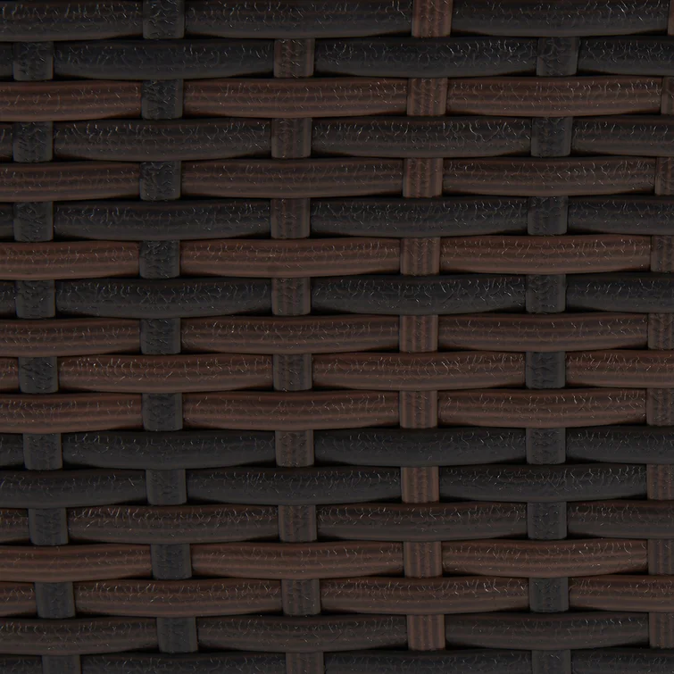 100 Gallons Wicker Outdoor Storage Deck Box