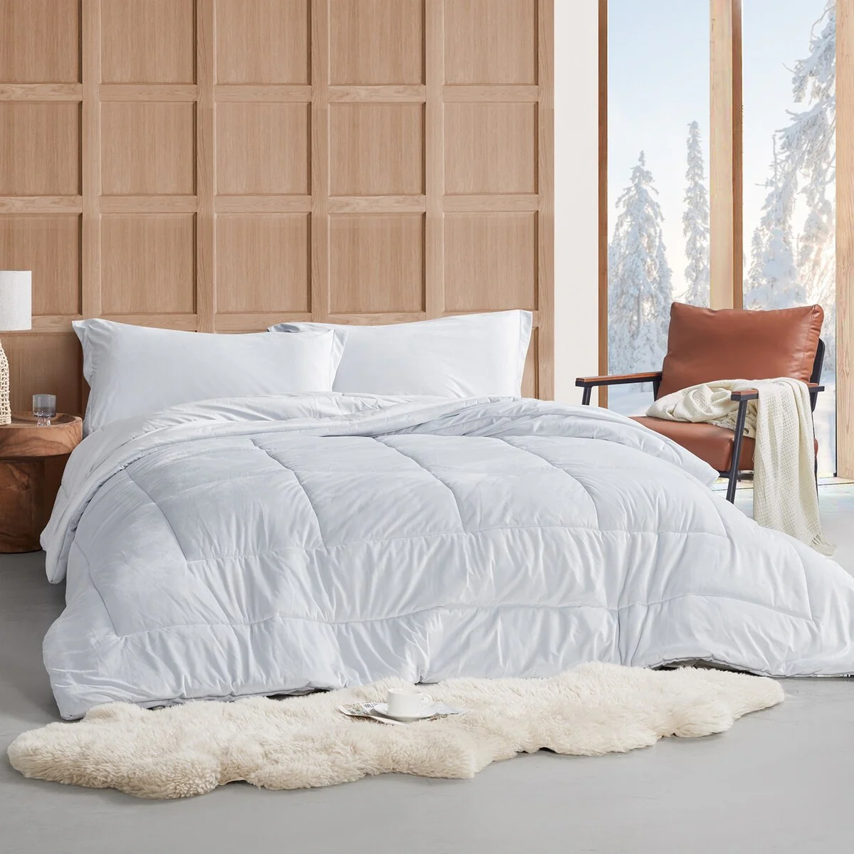 Icelandic Nights - Coma Inducer? Oversized Comforter Set - Arctic Ice