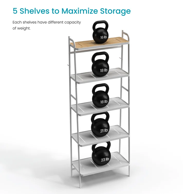 Niyel Steel Shelving Unit
