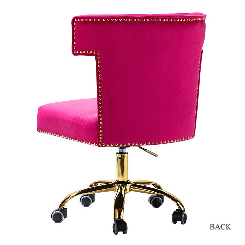 Nadine Velvet Office Chair