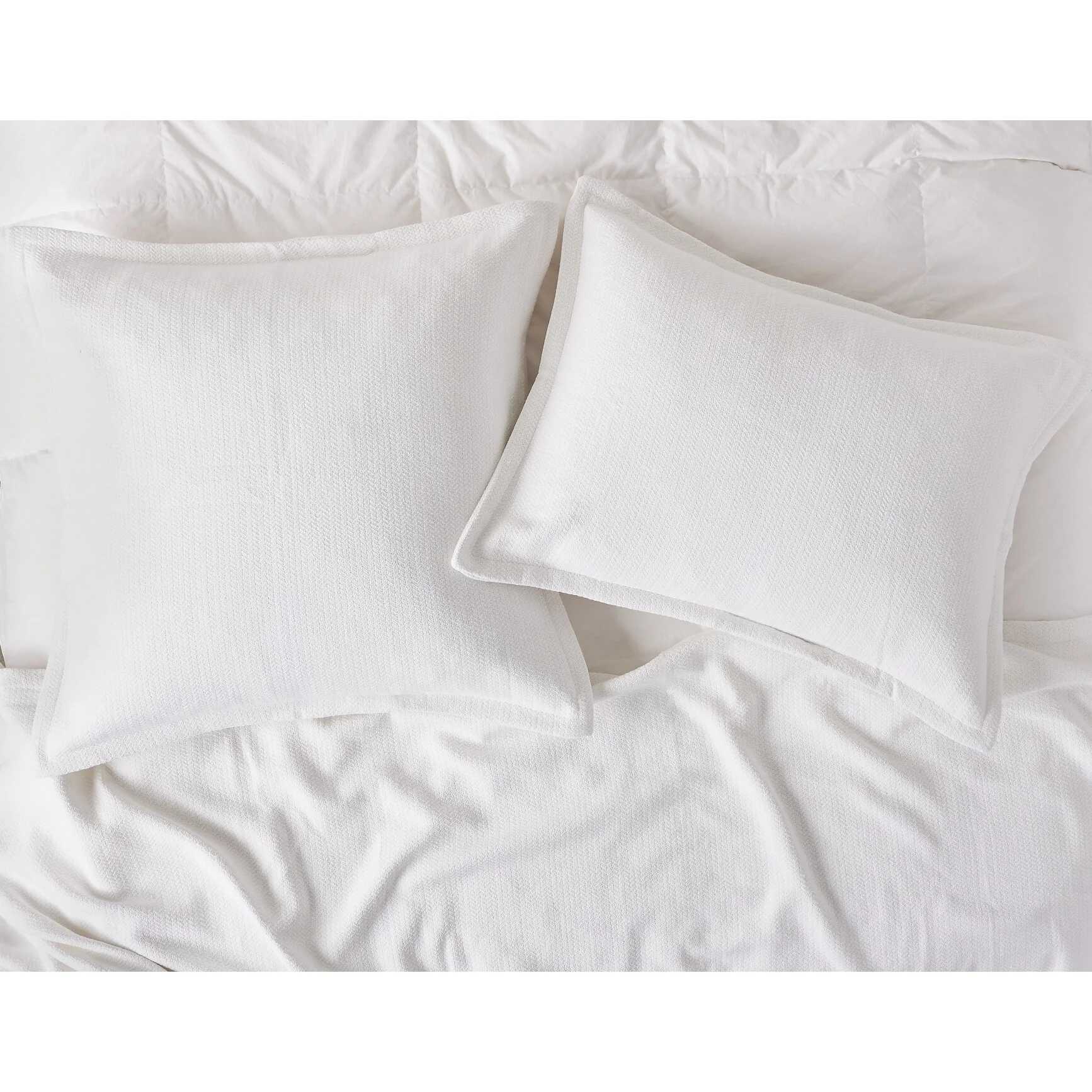 Monroe White Standard Sham