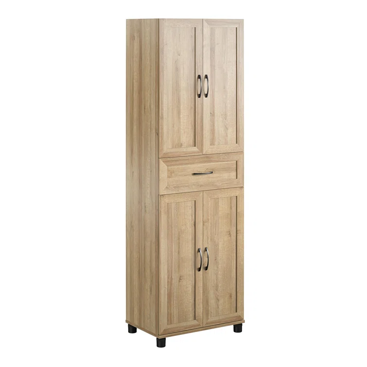 Aleg Framed Storage Cabinet with Drawer