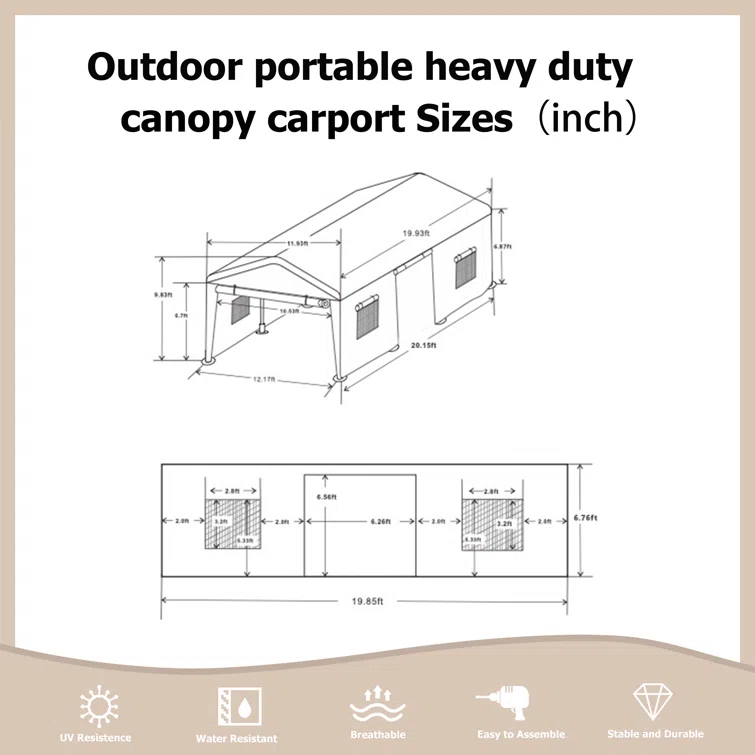 Polypropylene Garage Shed