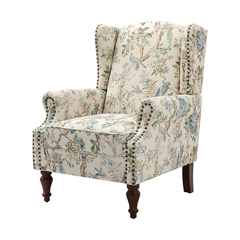 Felix Armchair with Spindle Legs