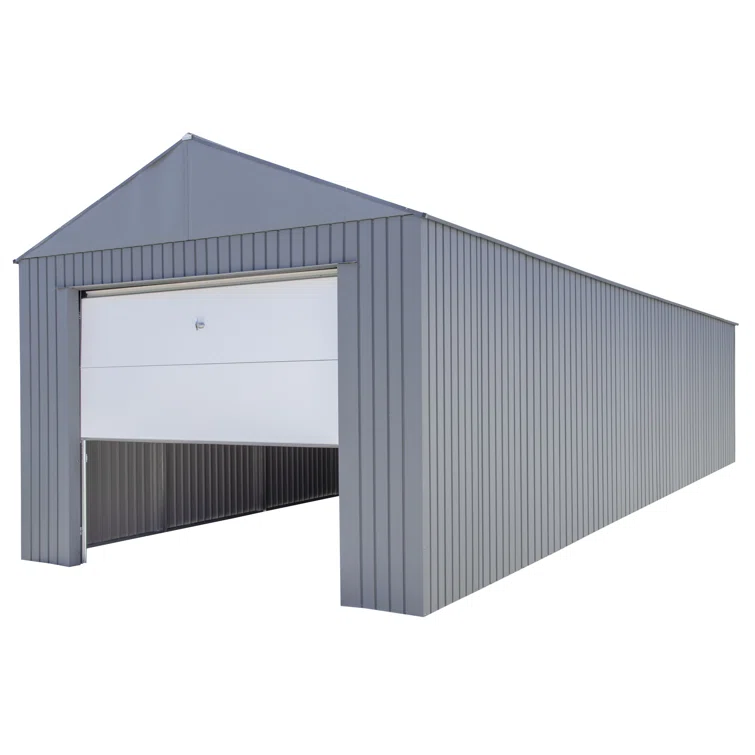 Everest 12 ft. W x 30 ft. D Metal Garage Shed