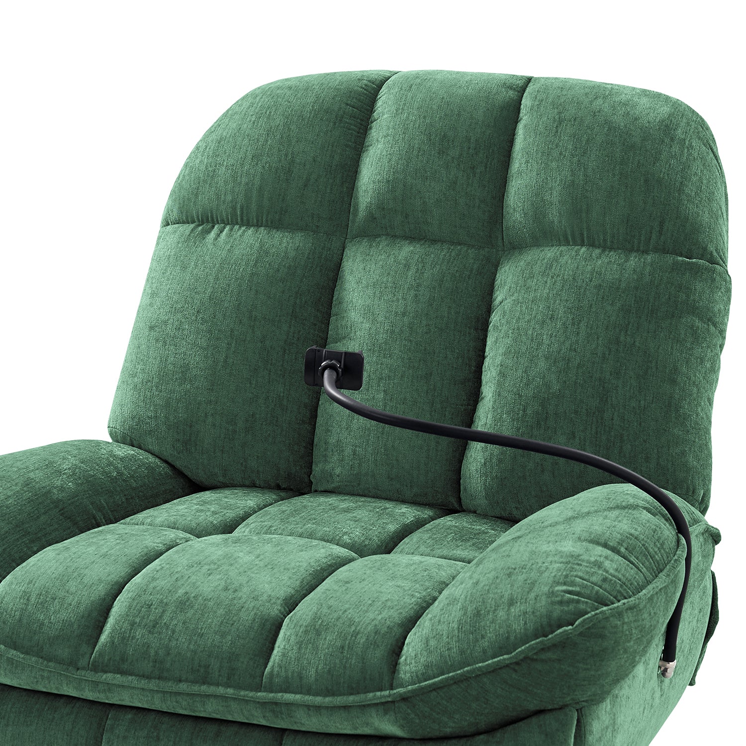 Raquel Modern Style Versatile Functionality Manual Rock Oversized Rocker Recliner