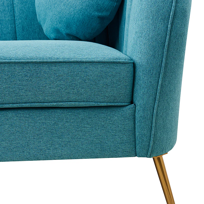 Emilio Contemporary Tufted Back Elegant and Comfortable Loveseat