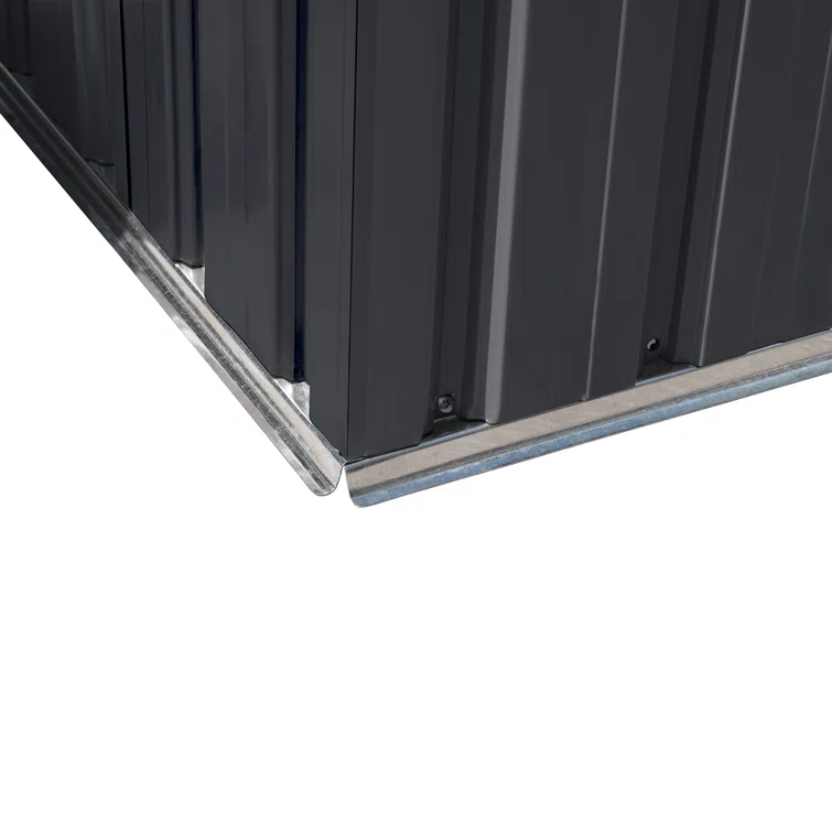 8 ft. W x 12 ft. D Metal Storage Shed