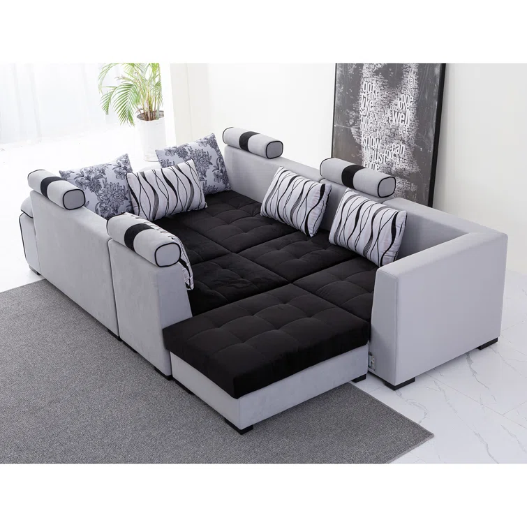 Arvella 10 - Piece Slipcovered Sectional