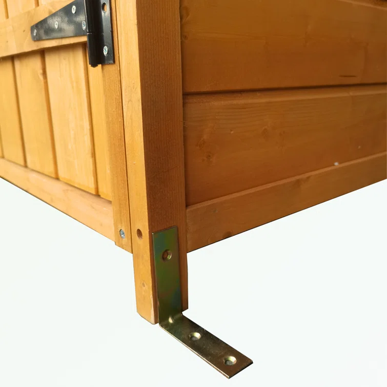 4 ft. W x 2 ft. D Wood Vertical Tool Shed
