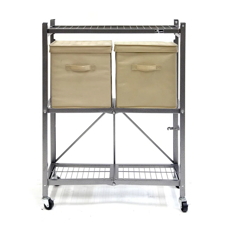Nakita Shelf Storage Rack & Wheels