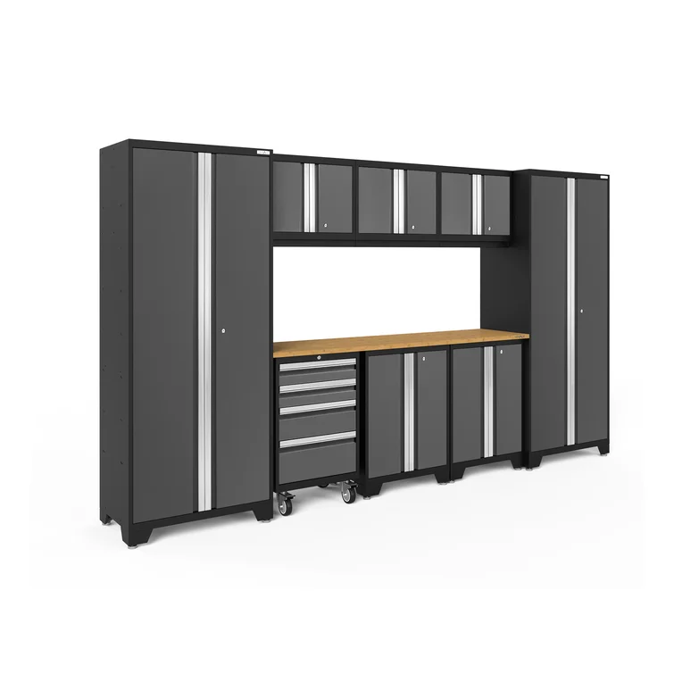 Bold Series 8 Piece Storage Cabinet