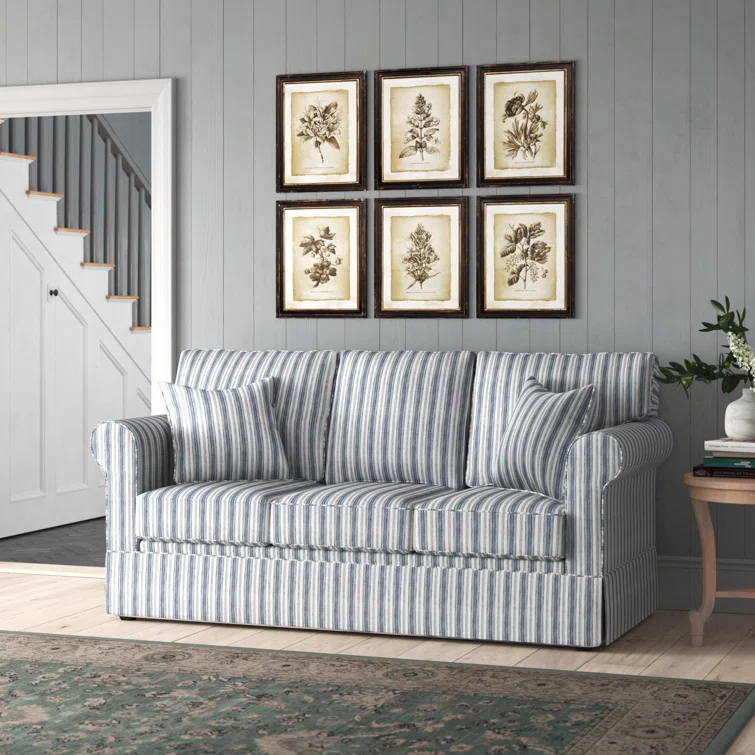 Hageman 79'' Upholstered Sleeper Sofa