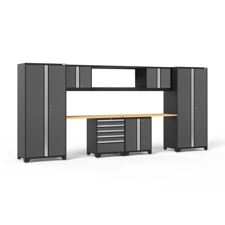 6 Piece Storage Cabinet Set