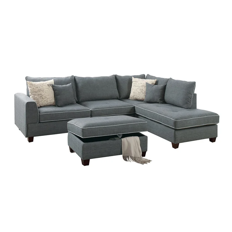 Darlington 3 - Piece Upholstered Sectional